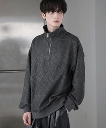 ASTRONOMY | 総柄ジャガードハーフジッププルオーバー(その他トップス)