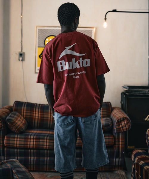 Bukta(バクタ)の「ヘビーウェイトT(ユニホーム)(Tシャツ/カットソー・メンズ・ワインレッド/ブルー/オフホワイト/チャコール・X-LARGE/LARGE/MEDIUM)」の15枚目の写真