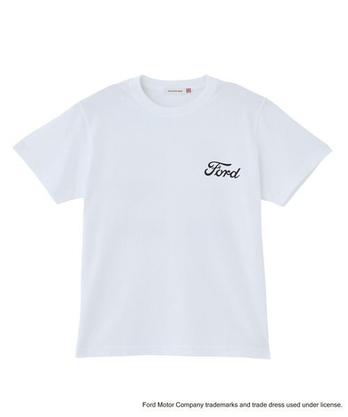 GOOD ROCK SPEED(グッドロックスピード)の「(GOOD ROCK SPEED)Ford S/S TEE(Tシャツ/カットソー・レディース・ホワイト・ONE SIZE)」の1枚目の写真