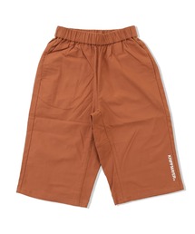 プリーツプリーズ　赤　ハーフパンツ セール】【10色展開】ウエストコードハーフパンツ_5分丈（その他