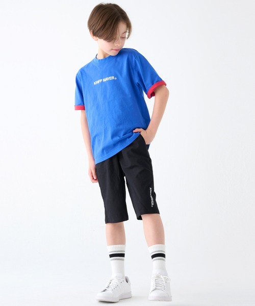 KRIFF MAYER Kid's Collection(クリフメイヤーキッズコレクション)の「涼綿ドビーメッシュハーフパンツ(その他パンツ・キッズ・ブラック/オリーブ/レンガ/ベージュ・120/130/140/150/160/170)」の7枚目の写真