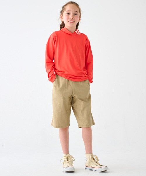 KRIFF MAYER Kid's Collection(クリフメイヤーキッズコレクション)の「涼綿ドビーメッシュハーフパンツ(その他パンツ・キッズ・ブラック/オリーブ/レンガ/ベージュ・120/130/140/150/160/170)」の9枚目の写真
