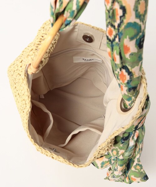 セール】【3色展開】スカーフ ペーパー トートバッグ（トートバッグ