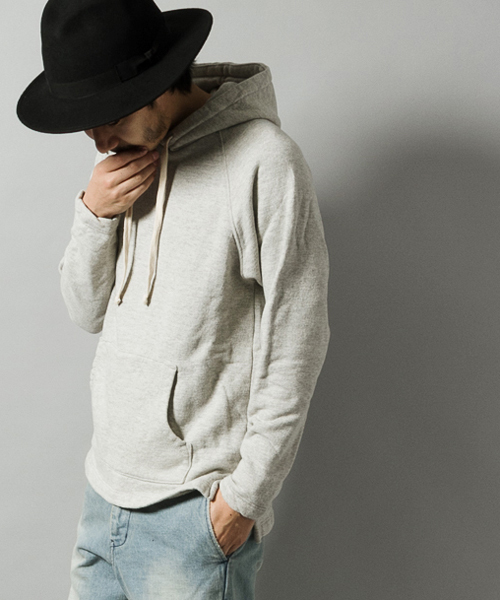 AMERICAN RAG CIE（アメリカンラグシー）の「AMERICAN RAG CIE LA プルオーバーパーカー / 108-ACG-M152-ARCFW15RH（スウェット・メンズ・ブラック/トップグレー・M/S）」の2枚目の写真