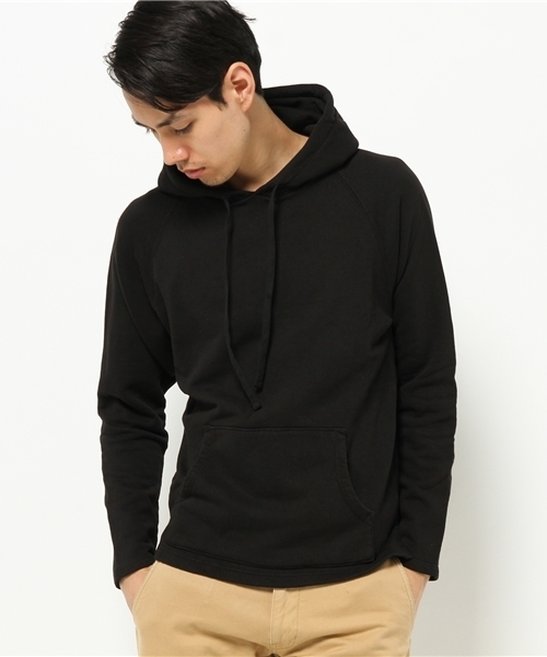 AMERICAN RAG CIE（アメリカンラグシー）の「AMERICAN RAG CIE LA プルオーバーパーカー / 108-ACG-M152-ARCFW15RH（スウェット・メンズ・ブラック/トップグレー・M/S）」の9枚目の写真