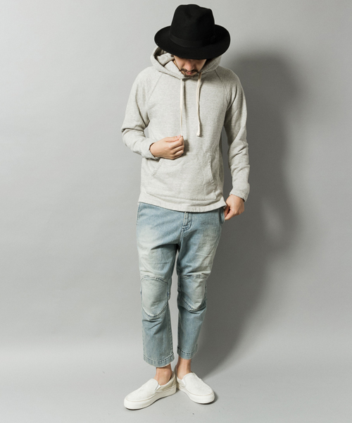 AMERICAN RAG CIE（アメリカンラグシー）の「AMERICAN RAG CIE LA プルオーバーパーカー / 108-ACG-M152-ARCFW15RH（スウェット・メンズ・ブラック/トップグレー・M/S）」の11枚目の写真