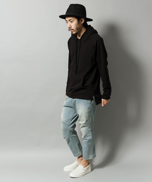 AMERICAN RAG CIE（アメリカンラグシー）の「AMERICAN RAG CIE LA プルオーバーパーカー / 108-ACG-M152-ARCFW15RH（スウェット・メンズ・ブラック/トップグレー・M/S）」の12枚目の写真