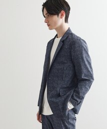 tk.TAKEO KIKUCHI（ティーケータケオキクチ）の「【洗える／通気性】COOL DOTS(R)テーラードジャケット（セットアップ対応）（テーラードジャケット）」