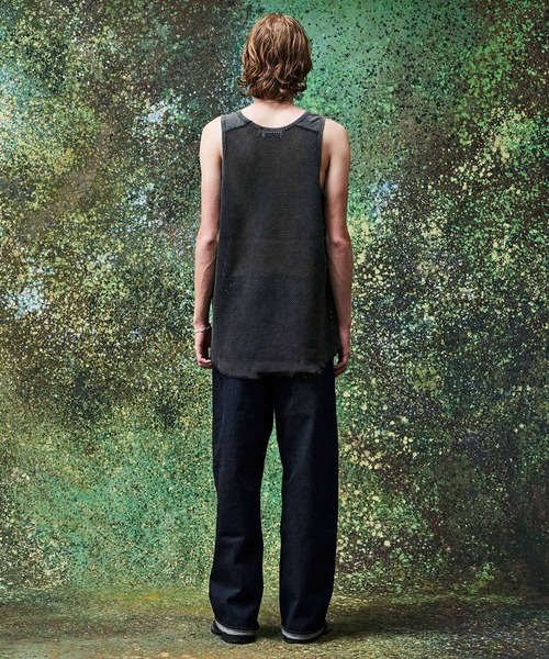 MSML(エムエスエムエル)の「MESH TANKTOP(タンクトップ・メンズ・ライトブルー/ブラック・XL/L/M/S)」の14枚目の写真