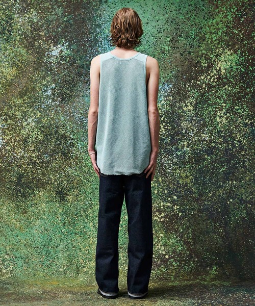 MSML(エムエスエムエル)の「MESH TANKTOP(タンクトップ・メンズ・ライトブルー/ブラック・XL/L/M/S)」の10枚目の写真