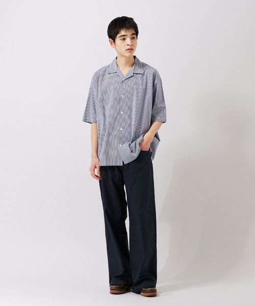 JOURNAL STANDARD(ジャーナルスタンダード)の「【ZOZO限定】ギンガムチェック オーバーサイズショートスリーブシャツ(シャツ/ブラウス・メンズ・ネイビー/ブラック/グレー/ダークブルー・S/XS/XL/L/M)」の20枚目の写真