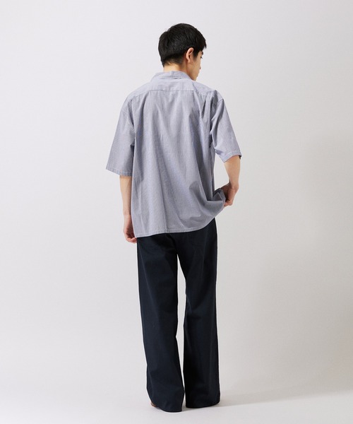 JOURNAL STANDARD(ジャーナルスタンダード)の「【ZOZO限定】ギンガムチェック オーバーサイズショートスリーブシャツ(シャツ/ブラウス・メンズ・ネイビー/ブラック/グレー/ダークブルー・S/XS/XL/L/M)」の22枚目の写真
