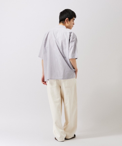 JOURNAL STANDARD(ジャーナルスタンダード)の「【ZOZO限定】ギンガムチェック オーバーサイズショートスリーブシャツ(シャツ/ブラウス・メンズ・ネイビー/ブラック/グレー/ダークブルー・S/XS/XL/L/M)」の17枚目の写真