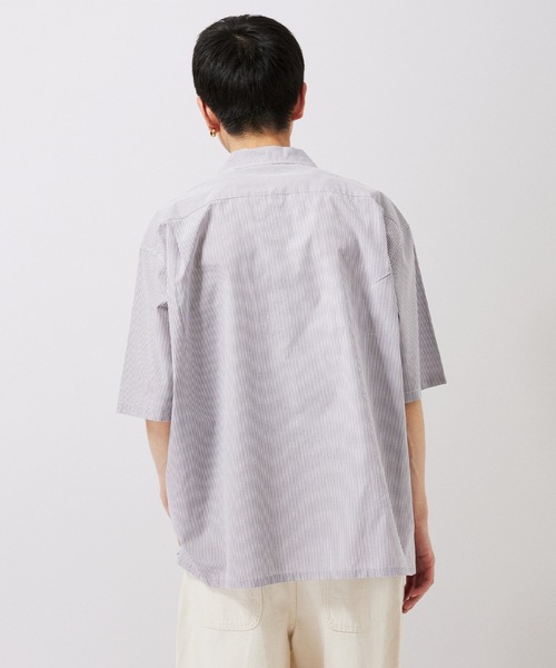 JOURNAL STANDARD(ジャーナルスタンダード)の「【ZOZO限定】ギンガムチェック オーバーサイズショートスリーブシャツ(シャツ/ブラウス・メンズ・ネイビー/ブラック/グレー/ダークブルー・S/XS/XL/L/M)」の19枚目の写真