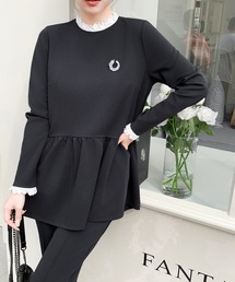 by LEGNA（バイレグナ）の「学校行事からオフィスカジュアルまで幅広く活躍　選べる2タイプペプラムセットアップ（スーツセット）」