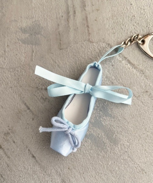 Me%（ミィパーセント）の「バレエシューズキーチャーム　291984（キーホルダー・レディース・ブルー系その他/オフホワイト/ブラック・FREE）」の10枚目の写真