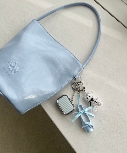 Me%（ミィパーセント）の「バレエシューズキーチャーム　291984（キーホルダー・レディース・ブルー系その他/オフホワイト/ブラック・FREE）」の18枚目の写真