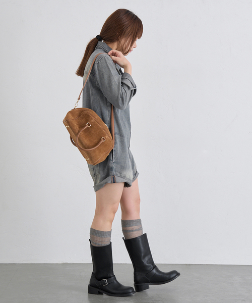 One Tea spoon（ワンティースプーン）の「ONE TEA SPOON /ワンティースプーン ISLAND BLUE PROPHECY DENIMオールインワン（つなぎ/オールインワン・レディース・ブルー・FREE）」の2枚目の写真