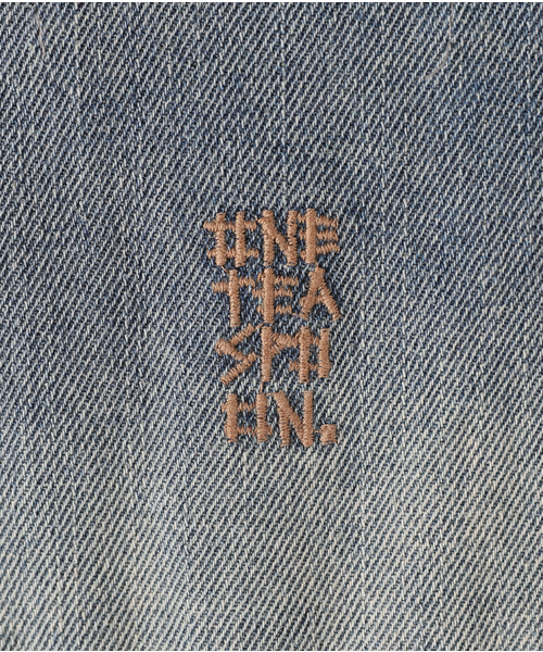 One Tea spoon（ワンティースプーン）の「ONE TEA SPOON /ワンティースプーン ISLAND BLUE PROPHECY DENIMオールインワン（つなぎ/オールインワン・レディース・ブルー・FREE）」の14枚目の写真