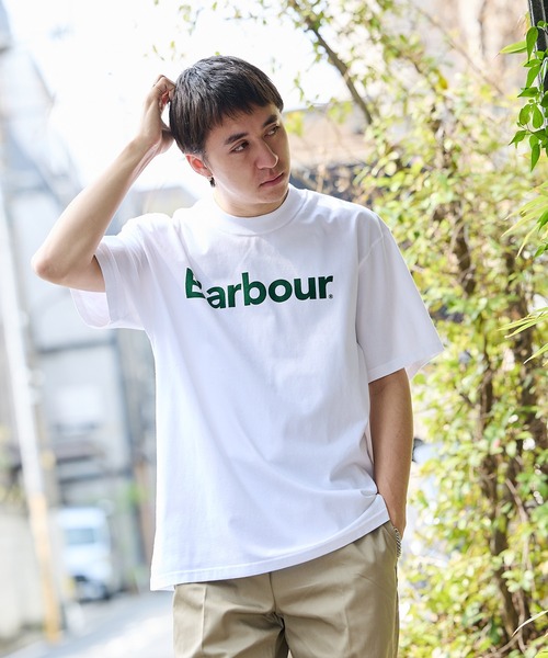 バブアー Barbour Tシャツ メンズ 半袖 カットソー 国内即発 Barbour / ロゴ Tシャツ（Tシャツ/カットソー）｜Barbour