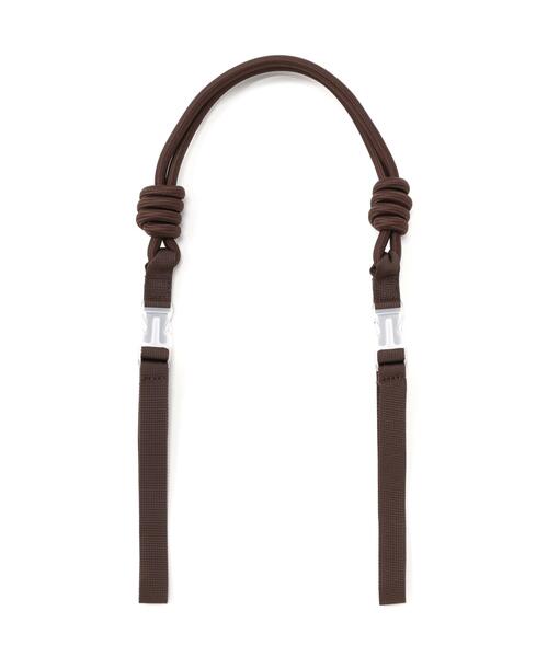Ball&Chain(ボールアンドチェーン)の「Ball&Chain(ボールアンドチェーン) PARACORD STRAP/エコバッグ用ストラップ(エコバッグ/サブバッグ・レディース・ブラック/グレー/オレンジ/モスグリーン/ネイビー/レッド/グレー系その他3/ブラウン/ベージュ・F)」の5枚目の写真