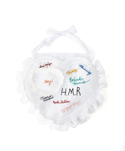 HEY!MrsROSE（ヘイミセスローズ）の「HEY! Mrs ROSE(ヘイ！ミセスローズ)Apron  BAG（ショルダーバッグ・レディース・ホワイト/レッド・FREE）」の15枚目の写真