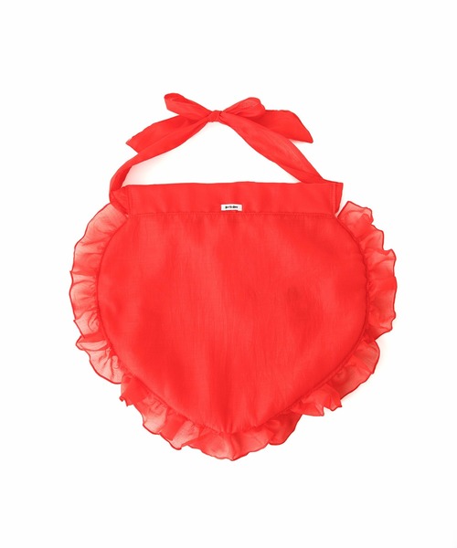 HEY!MrsROSE（ヘイミセスローズ）の「HEY! Mrs ROSE(ヘイ！ミセスローズ)Apron  BAG（ショルダーバッグ・レディース・ホワイト/レッド・FREE）」の18枚目の写真