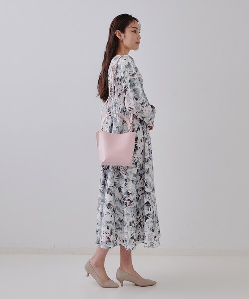 OPAQUE.CLIP（オペークドットクリップ）の「【2WAY】バイカラーワンハンドルミニショルダーバッグ（ショルダーバッグ・レディース・ピンク系9/ライトグレー系4/ブラック系4・00）」の11枚目の写真