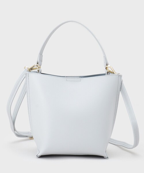 OPAQUE.CLIP（オペークドットクリップ）の「【2WAY】バイカラーワンハンドルミニショルダーバッグ（ショルダーバッグ・レディース・ピンク系9/ライトグレー系4/ブラック系4・00）」の13枚目の写真