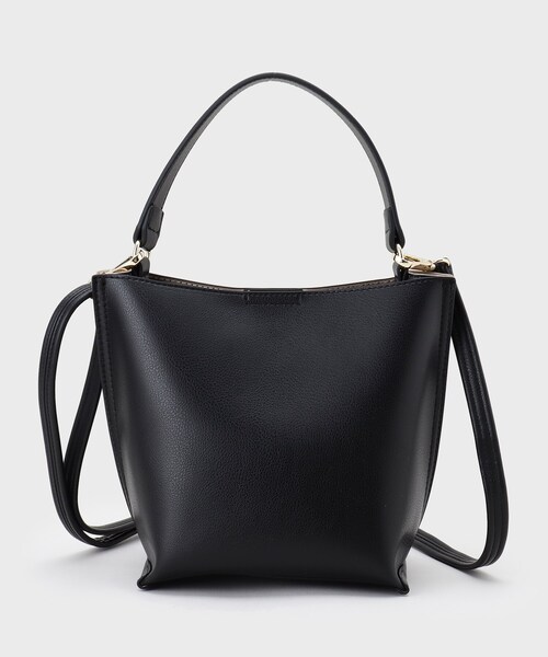 OPAQUE.CLIP（オペークドットクリップ）の「【2WAY】バイカラーワンハンドルミニショルダーバッグ（ショルダーバッグ・レディース・ピンク系9/ライトグレー系4/ブラック系4・00）」の14枚目の写真