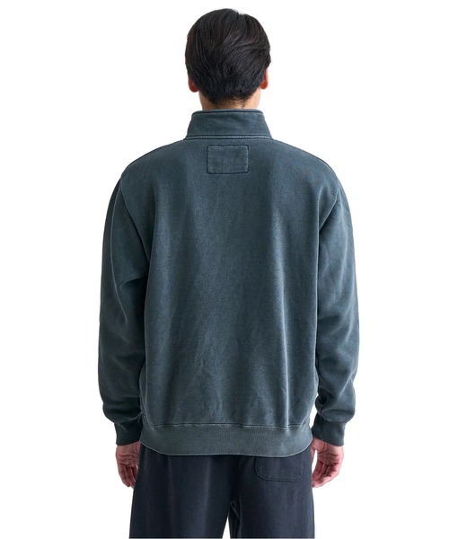 セール】PALM SCRIPT HALF ZIP/クイックシルバーヴィンテージ