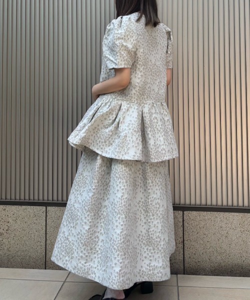 セール】taffeta jacquard long skirt（スカート）｜HONEY MI