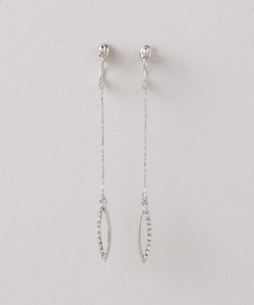 CALIN STANDARD(カリンスタンダード)の「◆金属アレルギー対応◆◆made in japan◆【痛くない】【落ちにくい】【ストレスフリーな着け心地】マーキスビジュー ループフィットイヤリング(イヤリング・レディース・ゴールド/シルバー・FREE)」の10枚目の写真