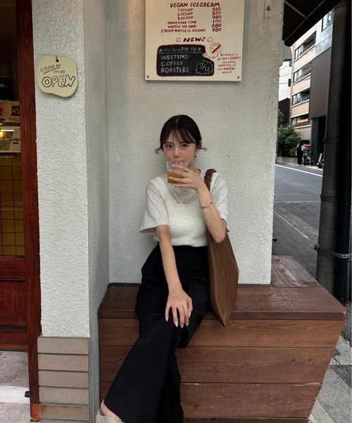 kinaさん one handle bag ワンハンドルバッグ ブラック _Fot フォート one handle bag ワンハンドルバッグ ブラック