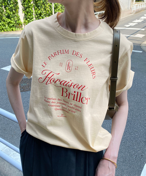 セール】ROAD TRIP ロゴプリントTEE（Tシャツ/カットソー