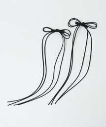 WEGO | WEGO/【2点セット】フェイクスエードロングリボンクリップ(バレッタ/ヘアクリップ)