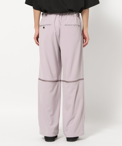 HARE（ハレ）の「2WAYZIPトラウザー(HARE)（スラックス・メンズ・ストライプ/ピンク/ブラック・FREE）」の21枚目の写真