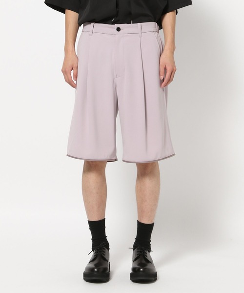 HARE（ハレ）の「2WAYZIPトラウザー(HARE)（スラックス・メンズ・ストライプ/ピンク/ブラック・FREE）」の20枚目の写真