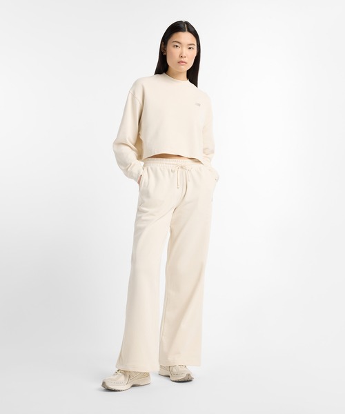 NEW BALANCE(ニューバランス)の「Coastal ライトフレンチテリークルー(Tシャツ/カットソー・レディース・アイボリー/ライトブルー・SMALL/MEDIUM/LARGE)」の9枚目の写真