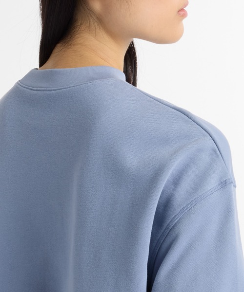 NEW BALANCE(ニューバランス)の「Coastal ライトフレンチテリークルー(Tシャツ/カットソー・レディース・アイボリー/ライトブルー・SMALL/MEDIUM/LARGE)」の14枚目の写真
