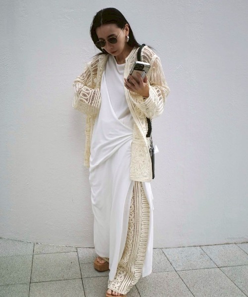 セール】ASYMMETRY LAYERED LONG TOP（Tシャツ/カットソー