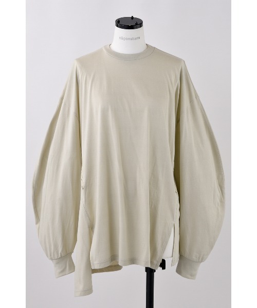 nagonstans（ナゴンスタンス）の「ソフト天竺 3way ロンT（Tシャツ
