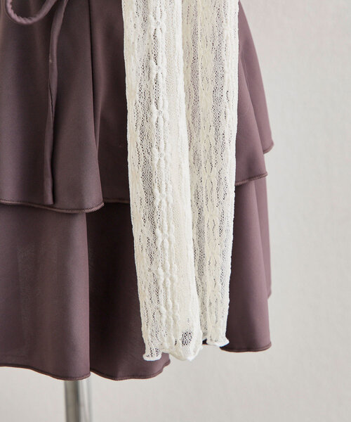 OLIVE des OLIVE（オリーブデオリーブ）の「レース羽織付リボンswim