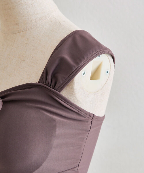 OLIVE des OLIVE(オリーブデオリーブ)の「レース羽織付リボンswim wear(水着・レディース・ブラック/ブラウン/レッド・FREE)」の21枚目の写真