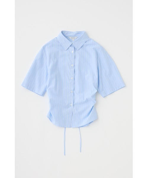 MOUSSY（マウジー）の「STRIPE BACK LACE UP シャツ（シャツ/ブラウス・レディース・ホワイト/ライトブルー/オレンジ系その他・FREE）」の16枚目の写真