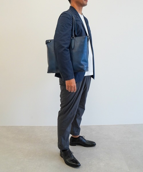 ultima TOKYO(ウルティマトーキョー)の「トートバッグ バート A4サイズ収納 14.0inchPC収納 11L 70115(トートバッグ・メンズ・ブラック/ネイビー・FREE)」の22枚目の写真