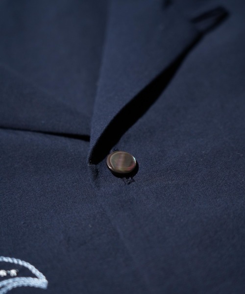 superNova. / スーパーノヴァ】ALOHA SHIRT-FLOWER CHAIN EMB-