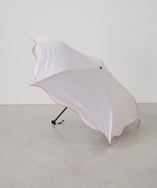 BIRTHDAY BAR（バースデイバー）の「【晴雨兼用 折りたたみ日傘】刺繍アンブレラ（折りたたみ傘・レディース・アイボリー/グレー/バイオレット/ピンク/モカ・0）」の10枚目の写真