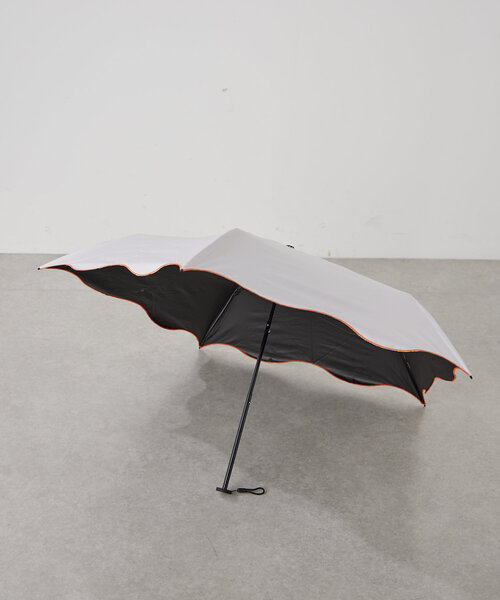 BIRTHDAY BAR（バースデイバー）の「【晴雨兼用 折りたたみ日傘】刺繍アンブレラ（折りたたみ傘・レディース・アイボリー/グレー/バイオレット/ピンク/モカ・0）」の11枚目の写真