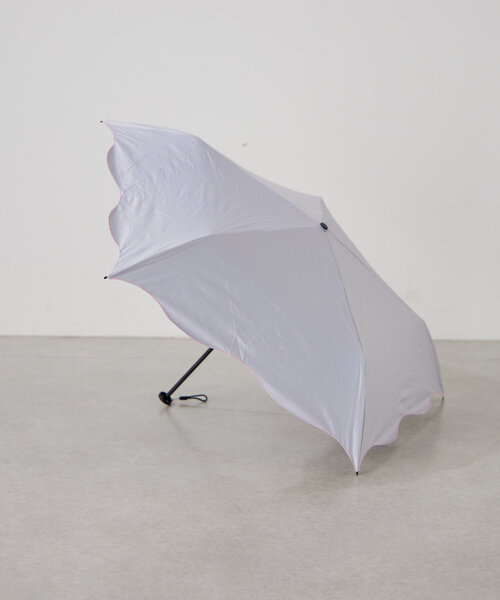 BIRTHDAY BAR（バースデイバー）の「【晴雨兼用 折りたたみ日傘】刺繍アンブレラ（折りたたみ傘・レディース・アイボリー/グレー/バイオレット/ピンク/モカ・0）」の18枚目の写真